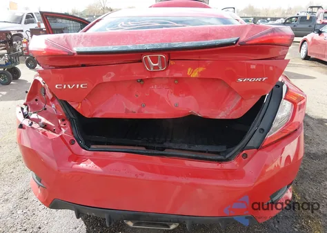 2020 Honda Civic Sport z USA, uszkodzony, nr VIN 2HGFC2F80LH576103